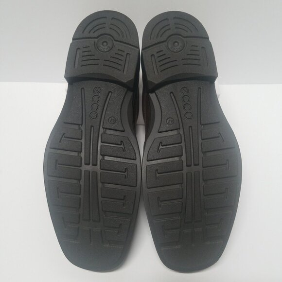 Ecco Men's 'Helsinki' Bike Toe Lace Dress Shoe in Cocoa Brown - Picture 9 of 14